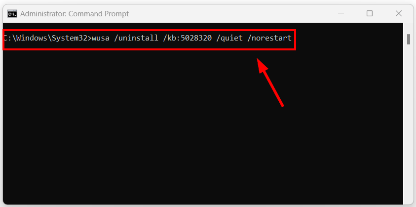 How To Uninstall the Windows Updates Using WUSA And DISM Commands in Windows 11/10/8/7?